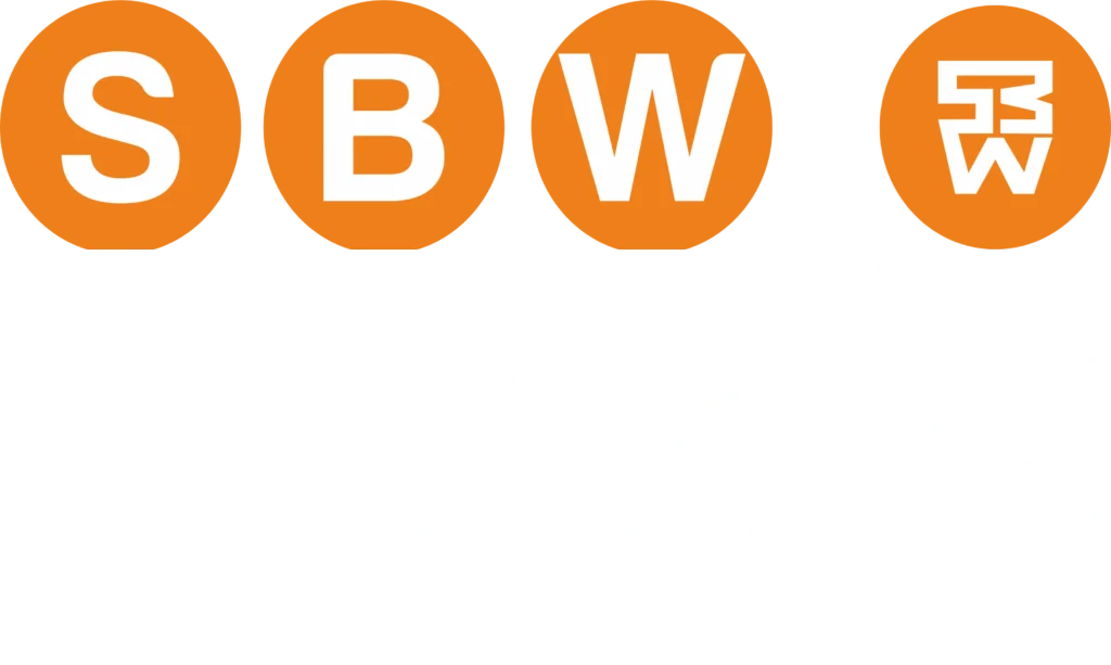 SBW Meal Logo white text